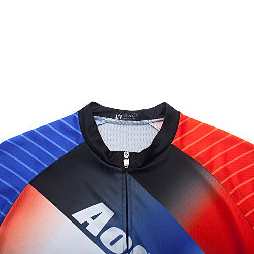 Aogda Men's Cycling Vest - Breathable Sleeveless Bike Jersey for Road & Mountain Biking - Team Cycling Apparel for Outdoor Sports & Training