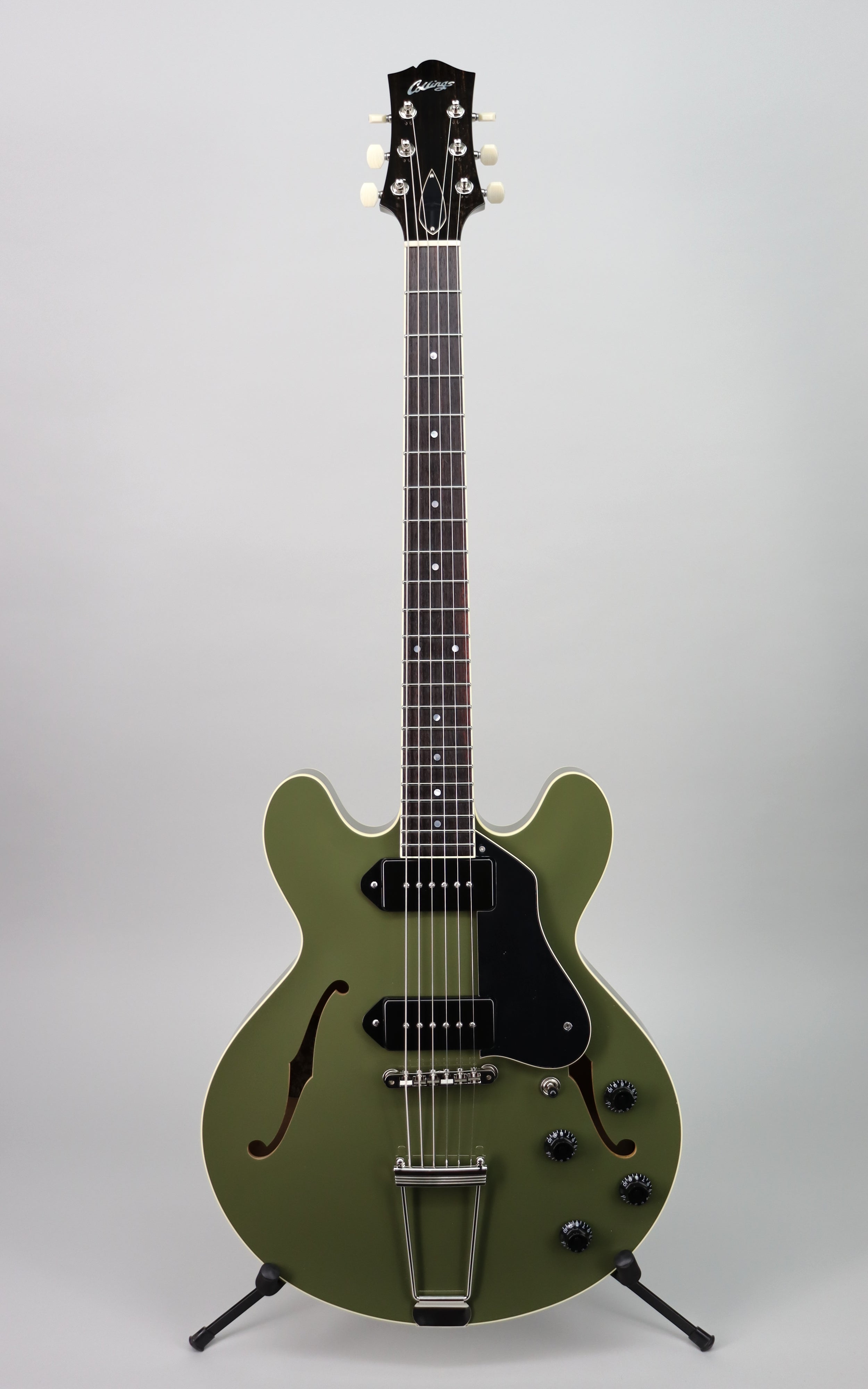 Collings I-30 LC Acoustic Guitar - Olive Drab Finish | Professional Grade Guitar for Performances, Recording & Home Practice