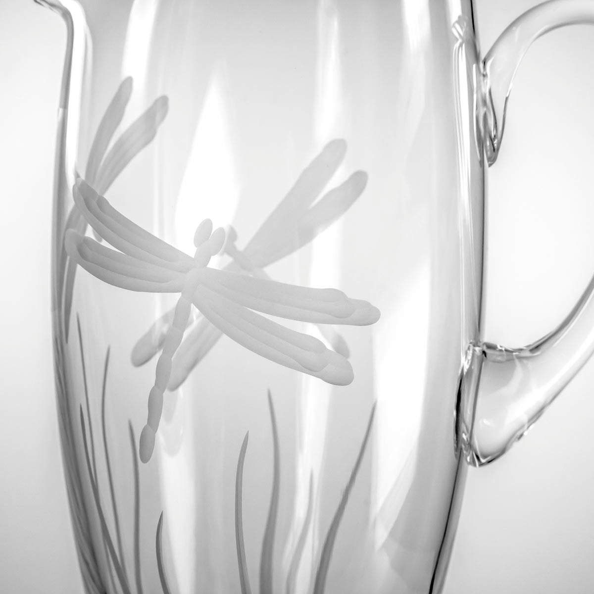 Dragonfly 84.75oz (2.5L) BPA-Free Water Pitcher with Filter - Large Capacity for Refrigerator, Home & Office Use