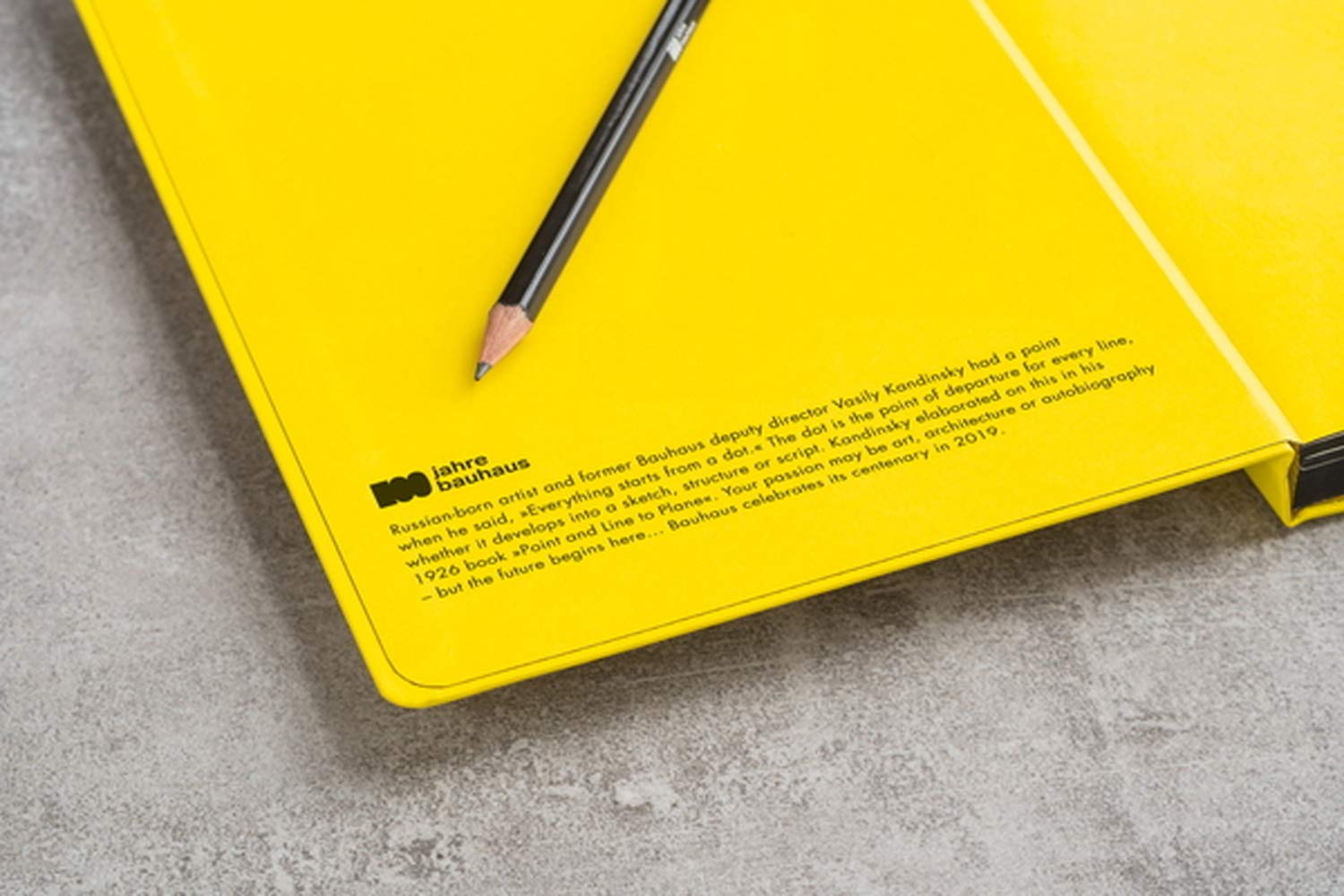 Leuchtturm Bauhaus 360136 HB Assorted Pencils - Lemon & Black - Premium Quality Drawing & Writing Pencils for Artists, Students & Office Use