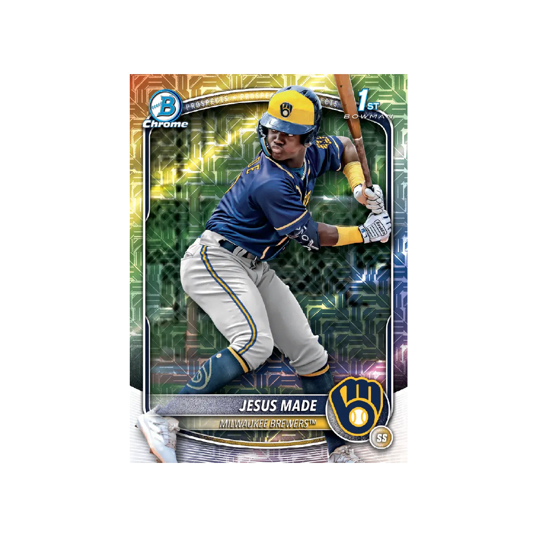 2025 Topps Bowman Baseball Mega Box - Premium Baseball Trading Cards for Collectors & Fans - Perfect for Gifts, Trading, and Display