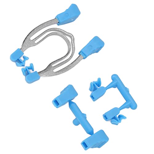 Professional Dental Contoured Matrices Clip Set - Non-Deformable Sectional Matrix Clamps for Teeth Restoration | Durable Plastic Dental Tools for Dentists & Dental Clinics | Perfect for Composite Fillings & Crown Preparations