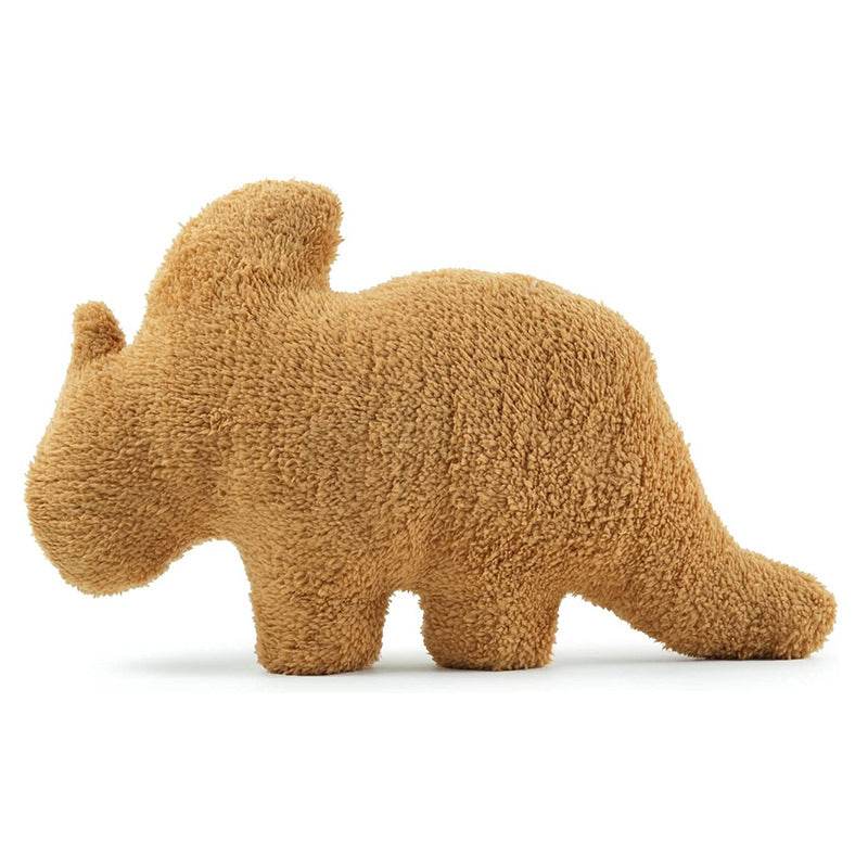 Dino Chicken Nugget Plush Toy - Cute Dinosaur Stuffed Animal for Kids, Soft & Huggable - Perfect for Playtime, Gifts, and Room Decor