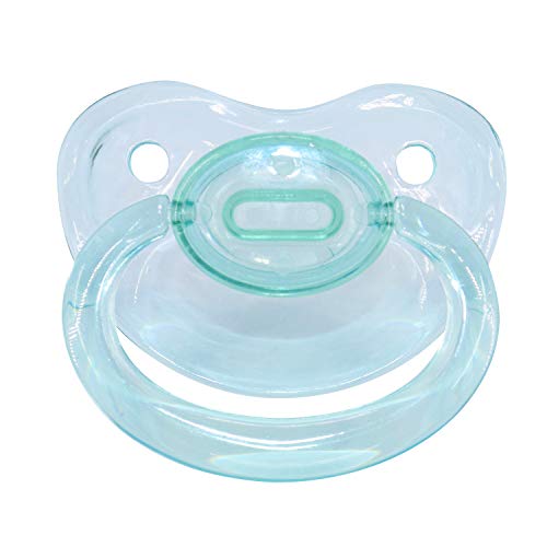 Adult Baby Pacifier for ABDL - Soft Silicone Candy Gloss Pacifier Set (3 Pack) - Cute Comfort Accessories for Age Play, Regression Therapy & Sensory Needs - Perfect for Roleplay, Stress Relief & Relaxation