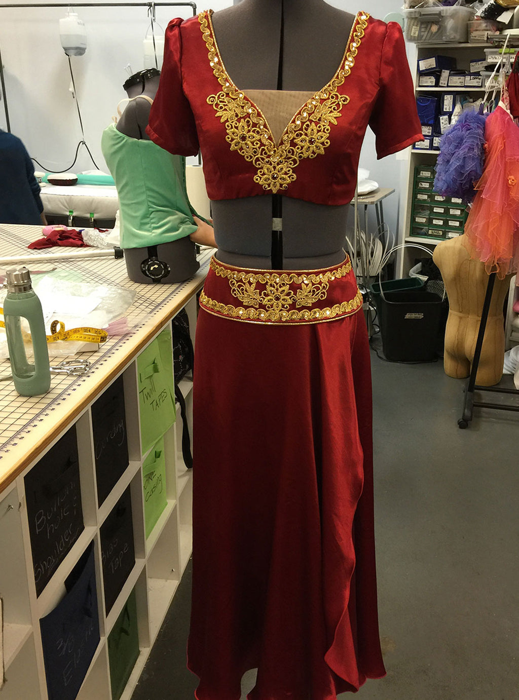 Gamzatti Skirt and Crop Top Sewing Patterns - PDF Download with Step-by-Step Instructions for DIY Fashion & Costume Making