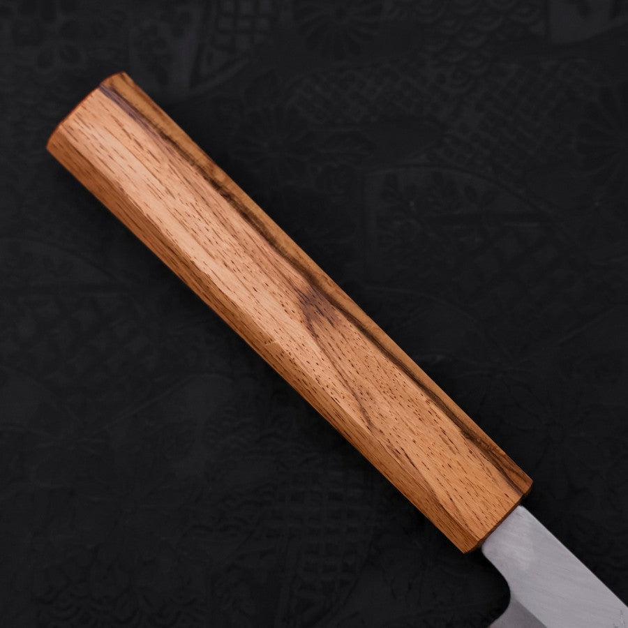 Premium Yanagiba Sushi Knife 210mm - SK Steel Blade with Kasumi Finish & Oak Handle - Perfect for Sushi Chefs & Japanese Cuisine Lovers