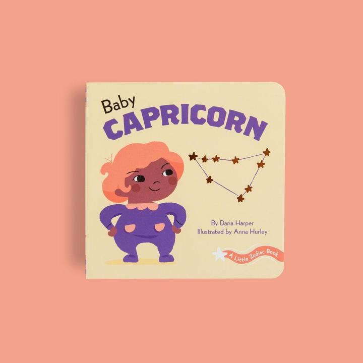 Baby Capricorn Zodiac Book - Astrology Gift for Newborns & Kids | Perfect for Birthdays, Baby Showers & Nursery Decor