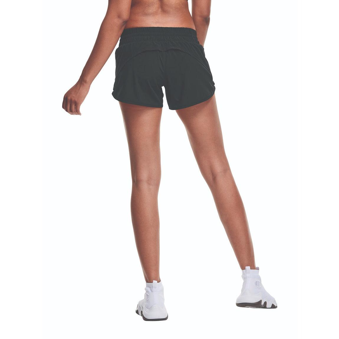 Champion Women's Sport Shorts with C Logo - 4-Pack for Running, Gym & Casual Wear