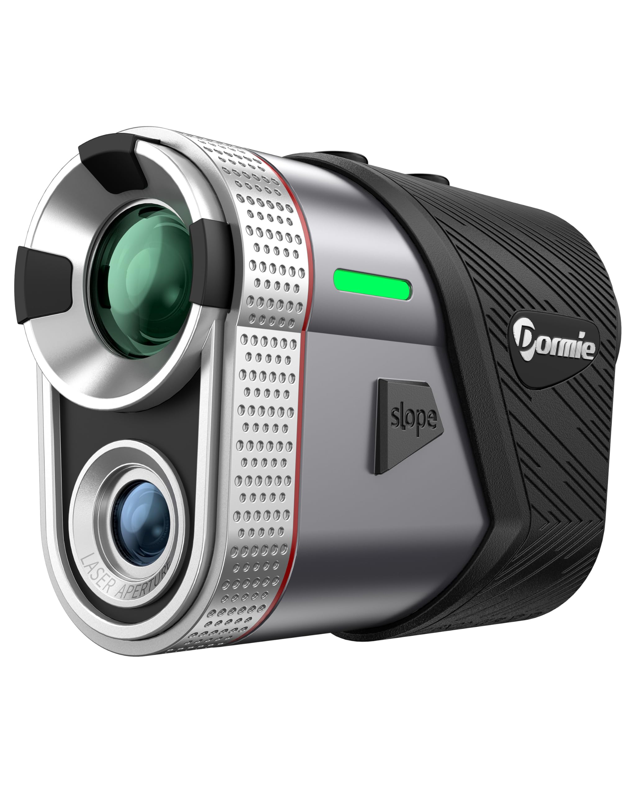 Premium Golf Rangefinder with Slope - 800 Yard Laser Distance Finder | Aluminum Alloy Body | Flag Lock & Vibration | Slope Compensation | 6X Magnification | Magnetic Mount | T100 Black | Perfect for Tournament Play & Practice Rounds