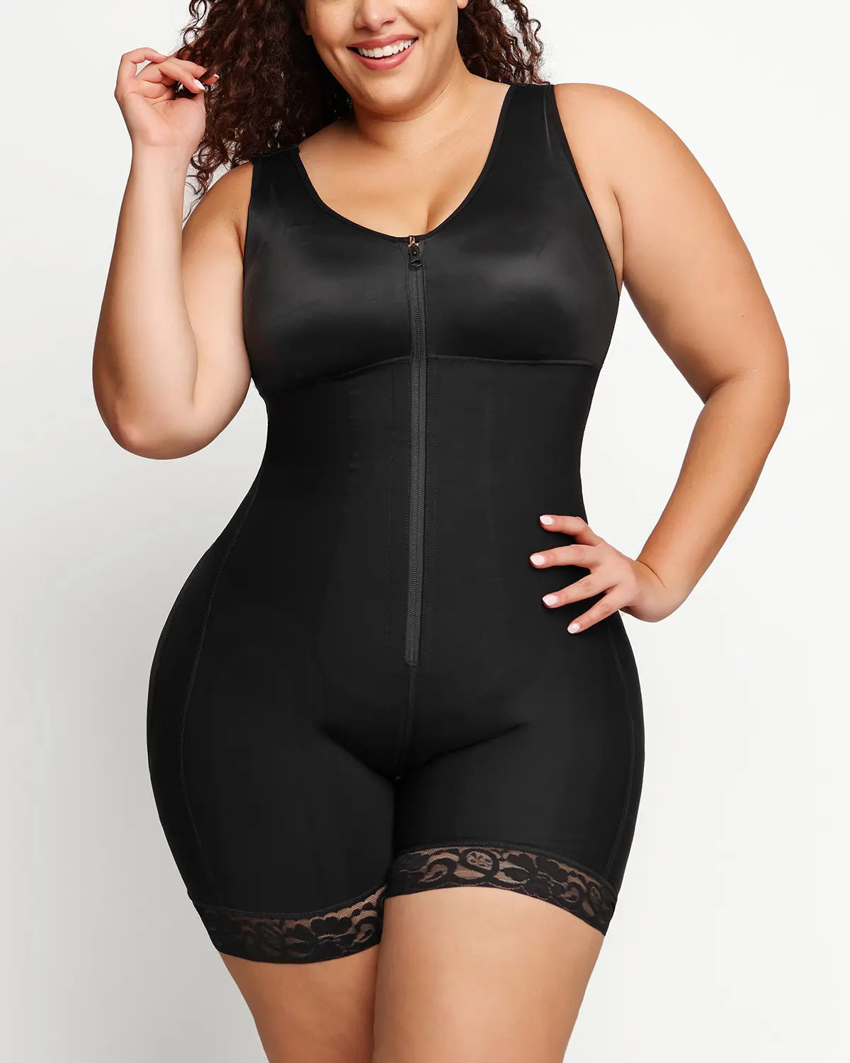 AirSlim® Full Coverage Sculpting Bodysuit Shaper for Women - Tummy Control Shapewear for Wedding, Evening Dress & Everyday Wear