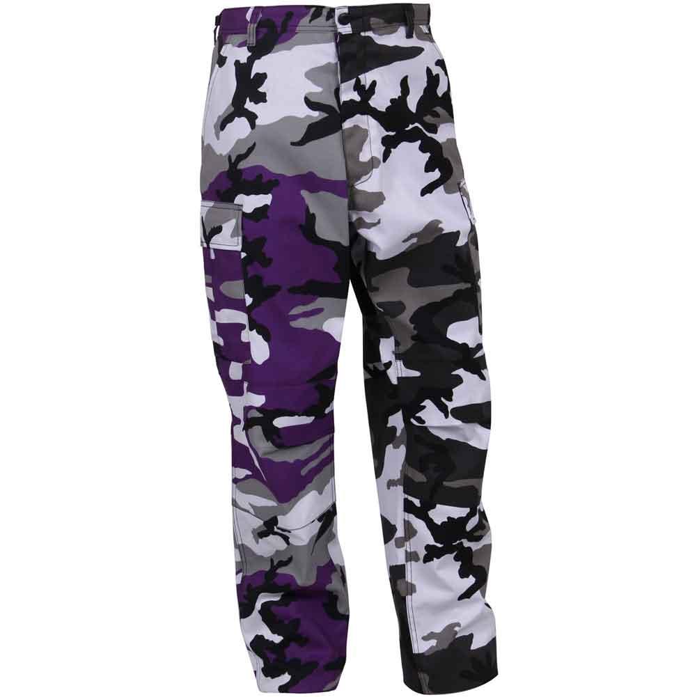 Rothco Men's Two-Tone Camouflage BDU Pants - Tactical Military Uniform for Outdoor Hunting & Airsoft | Durable Combat Pants for Hiking & Adventure