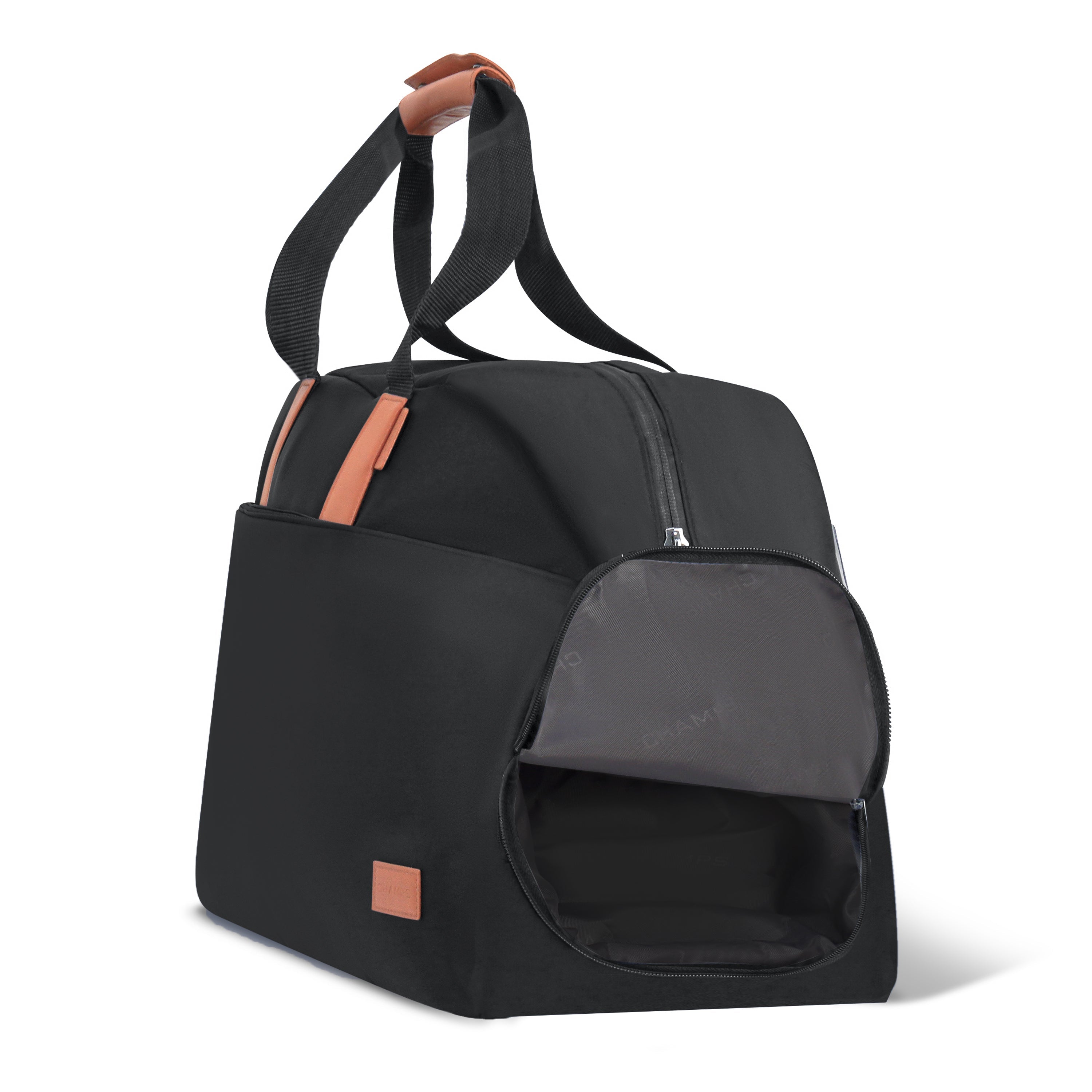 Vintage Weekender Duffle Bag for Travel, Gym & Weekend Getaways - Water-Resistant Carry-On Luggage with Spacious Storage