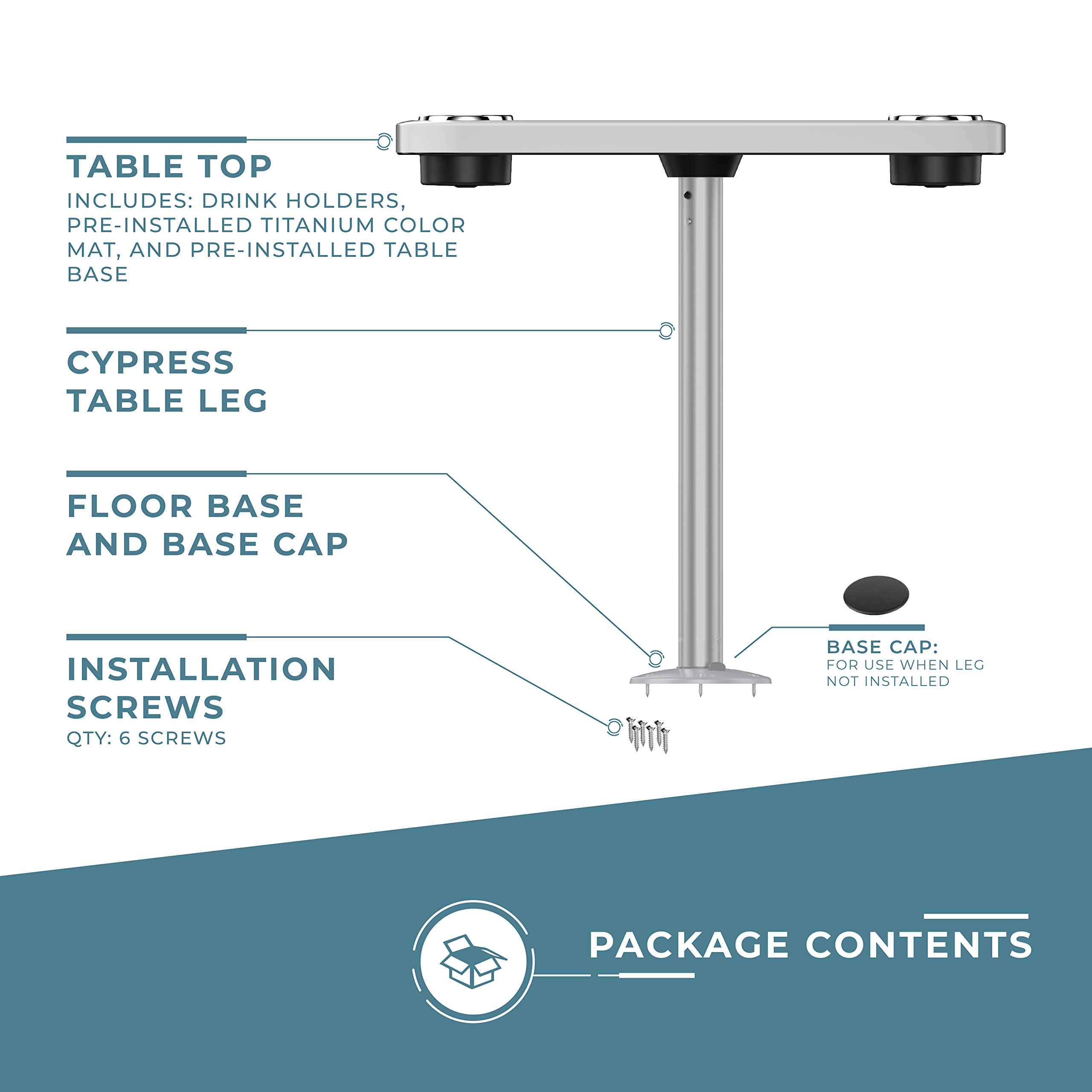 Manufacturers' Select ITC Boat Table Set - 18