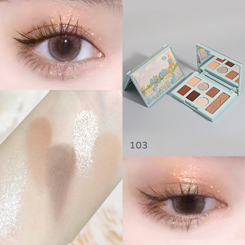 Shedella Romantic Petals Eyeshadow Palette - 12 Highly Pigmented Matte & Shimmer Shades for Day & Night Makeup Looks | Perfect for Date Night, Parties & Special Occasions