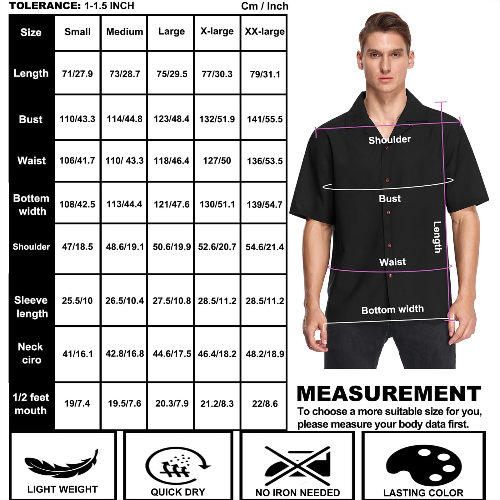 Men's Hawaiian Shirts Short Sleeve Aloha Beach Shirt with 3D Alien Monster Galaxy Space Print - Casual Button Down Shirt for Summer Vacation, Beach Party & Tropical Getaways