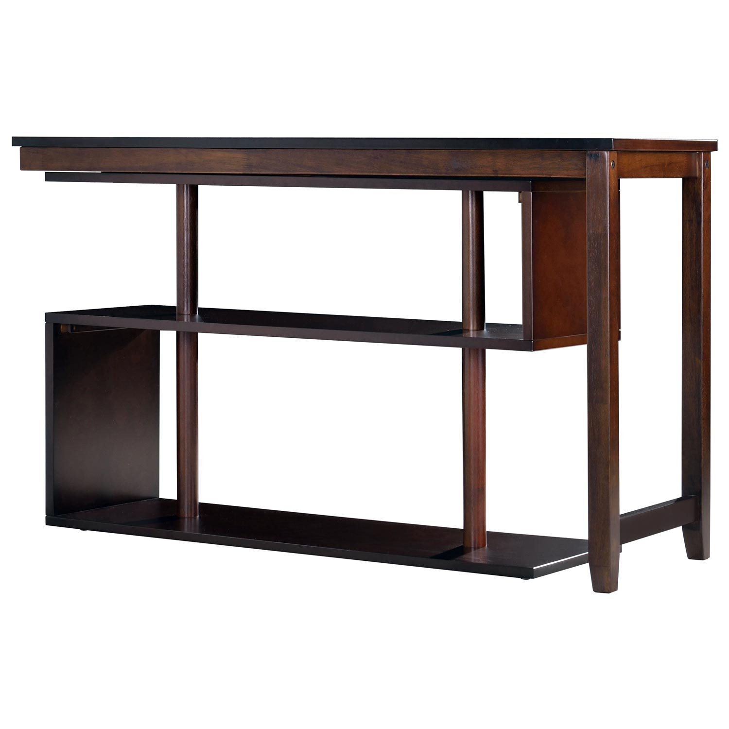 Virginia II Swing Out Desk - Space-Saving Wall Mounted Writing Desk with Drop Leaf Design - Perfect for Small Apartments, Home Offices & Dorm Rooms