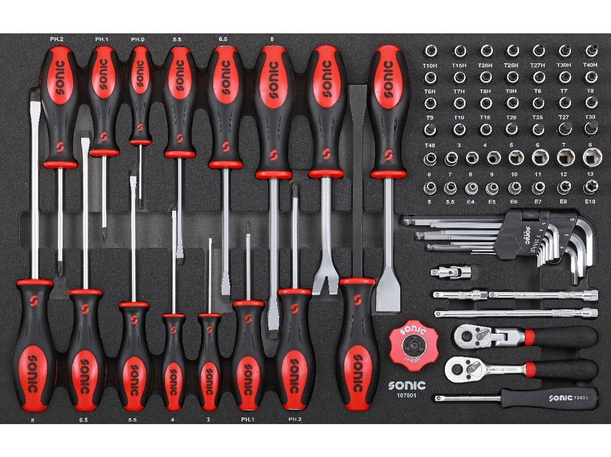 78-Piece Sonic Foam System 1/4
