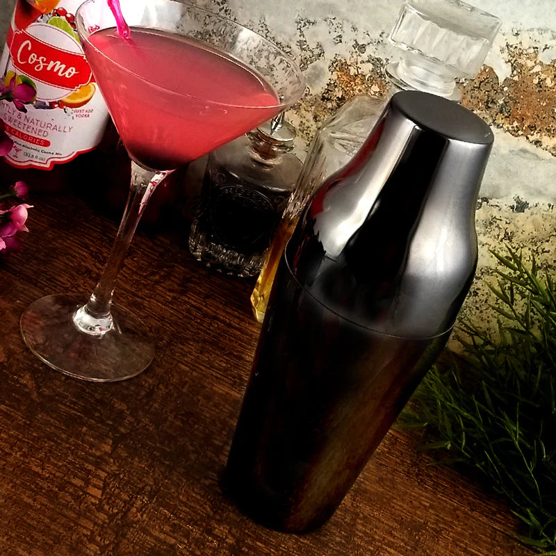 BarConic® French Style Cocktail Shakers Set (2-Piece, 20 oz) - Professional Bartender Tools for Mixing Drinks - Perfect for Home Bars, Parties & Cocktail Making