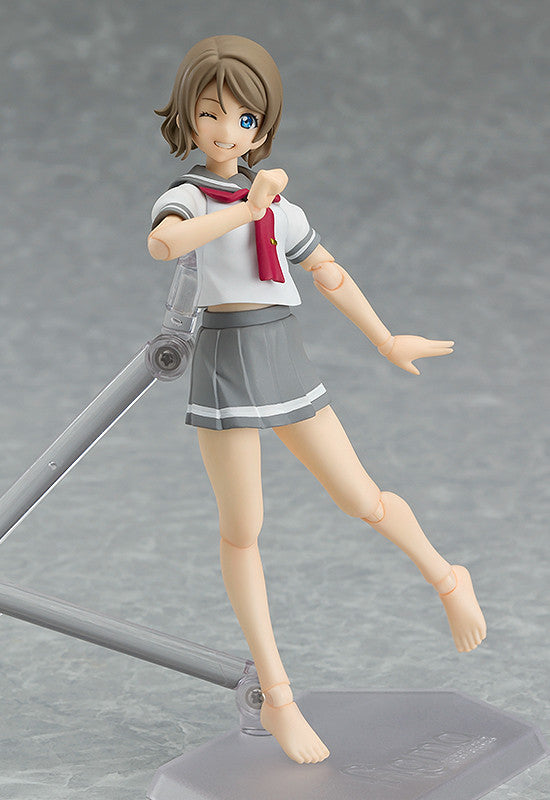 Figma #357 You Watanabe Love Live! Sunshine!! Anime Action Figure - Perfect for Collectors, Cosplay, and Display