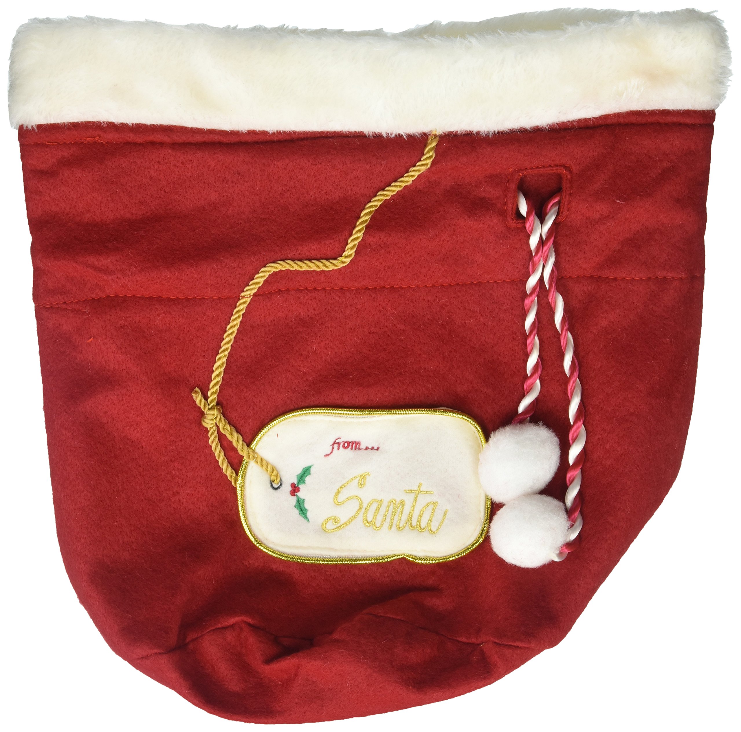 Set of 3 Christmas Gift Bags for Santa Presents - Perfect for Holiday Stocking Stuffers, Party Favors & Secret Santa Exchanges