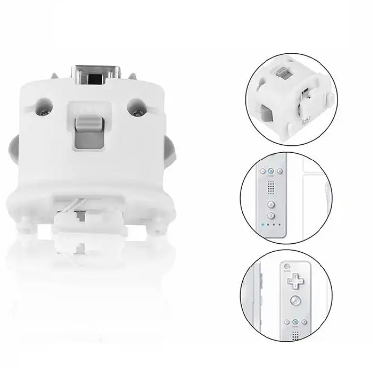 Motion Plus Controller for Nintendo Wii - Enhanced Gaming Experience for Sports & Action Games