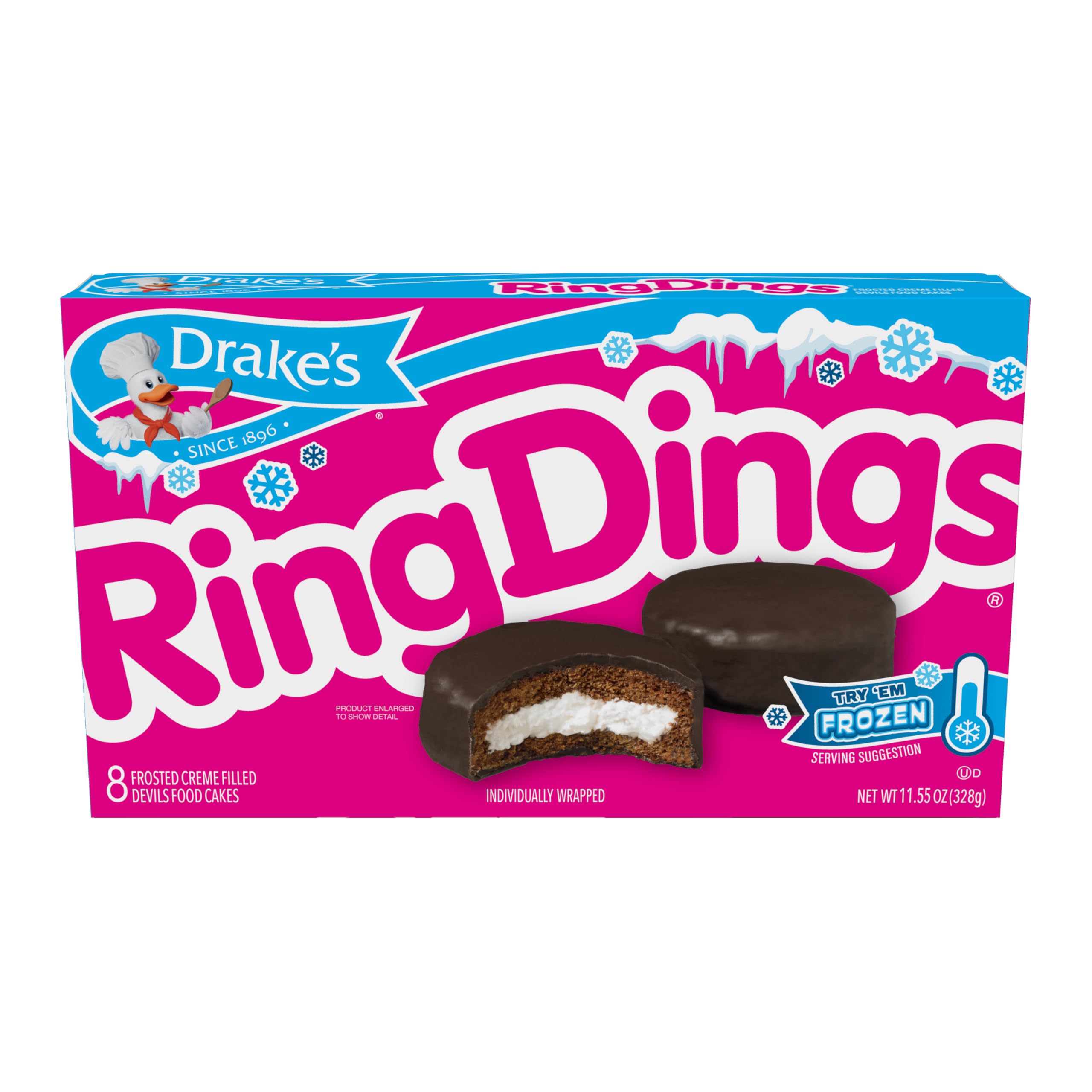 Drake's Variety Pack - Yodels, Ring Dings, Devil Dogs, Funny Bones & Coffee Cakes | Chocolate Snack Cakes | Perfect for Parties, Office Snacks & Family Treats