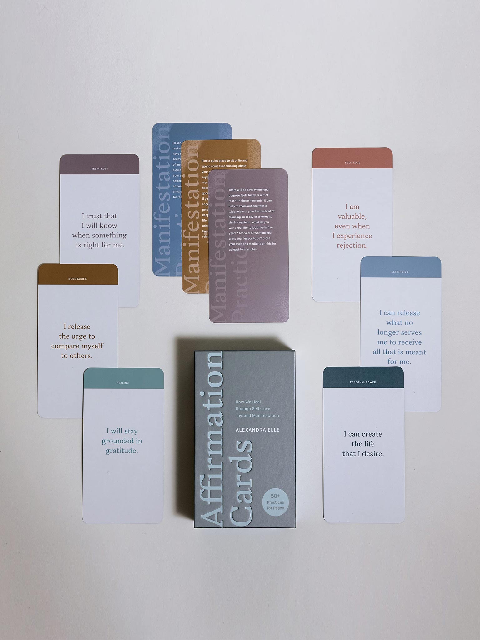 Positive Affirmation Cards for Self-Love & Confidence - Daily Motivational Inspiration Cards for Women, Men - Perfect for Meditation, Journaling & Personal Growth