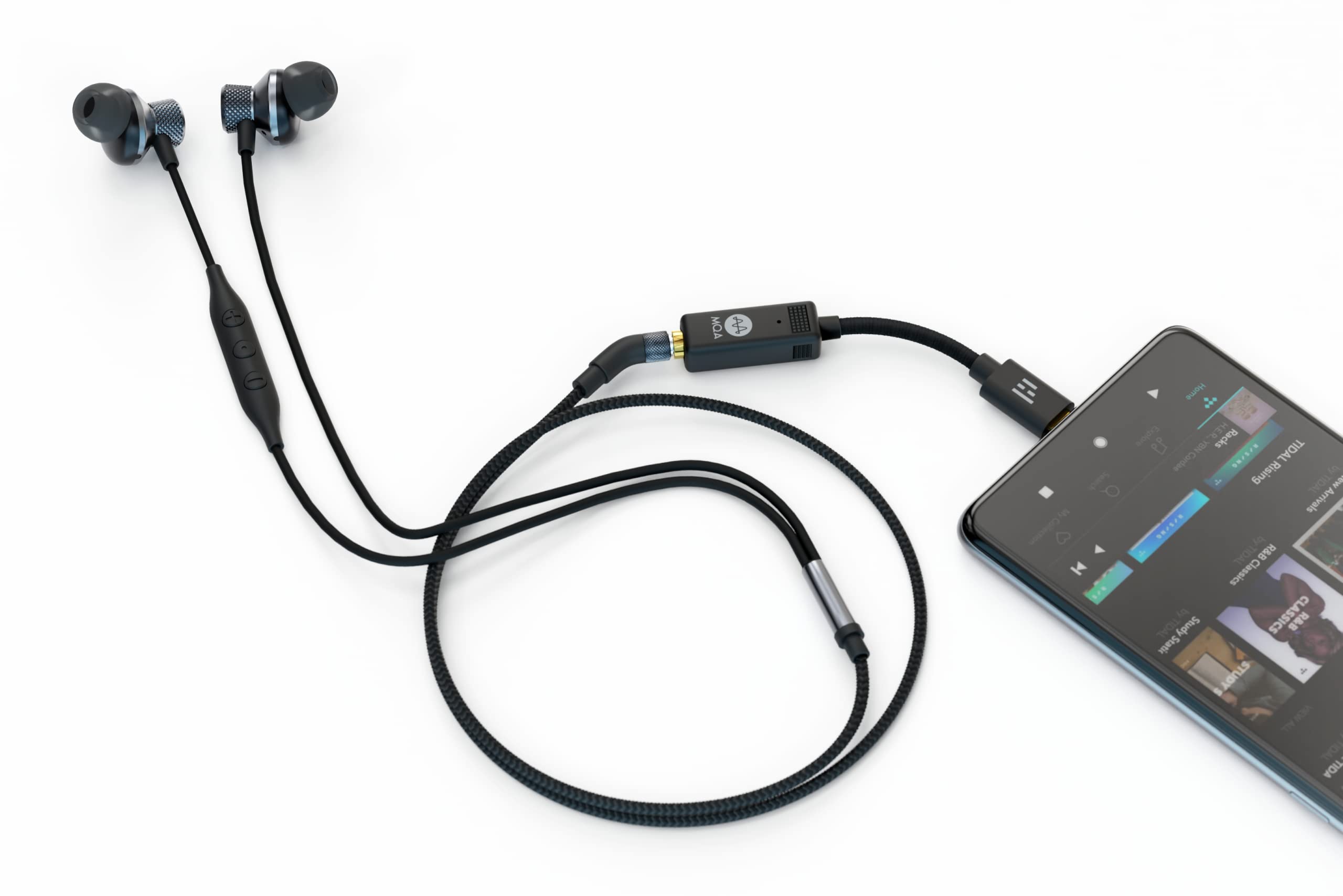 Premium HELM Bolt DAC & F2 Planar Magnetic IEM Bundle - High Resolution Portable Audio System for Music Lovers, Audiophiles & Travelers - Perfect for Commuting, Studio Monitoring & Mobile Listening