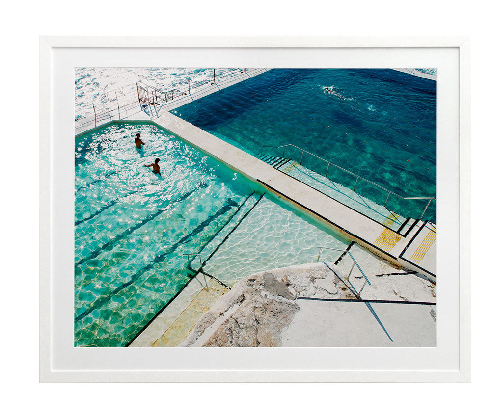 Bondi Beach Framed Wall Art Print - Coastal Decor for Living Room, Bedroom & Office - Premium Canvas Painting for Home & Office Decor