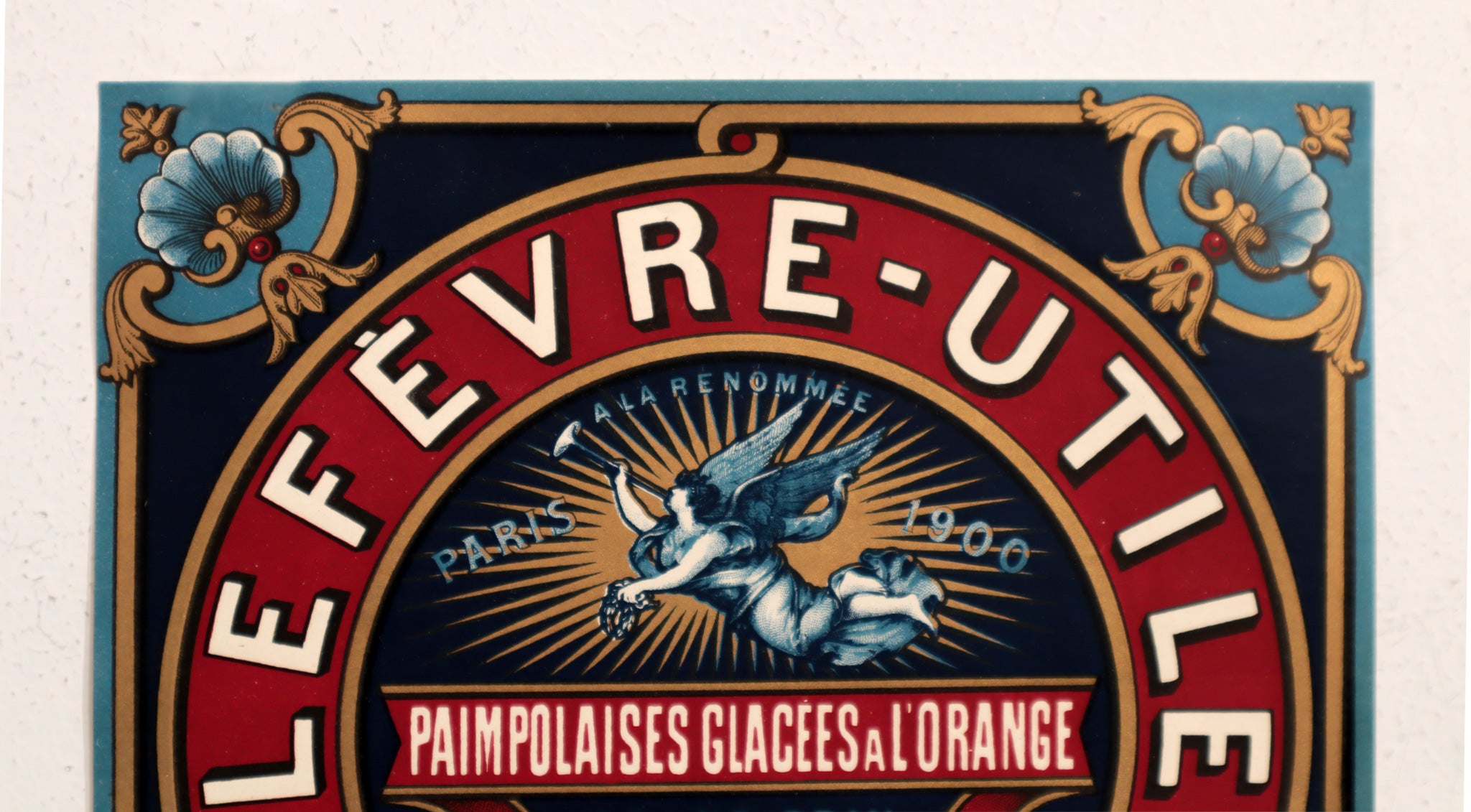 Original Lefevre Utile (LU Biscuits) - 1900 Paimpolaises Orange Glazed Cookies - Authentic French LU Biscuits for Tea Time, Gifts & Dessert Pairing