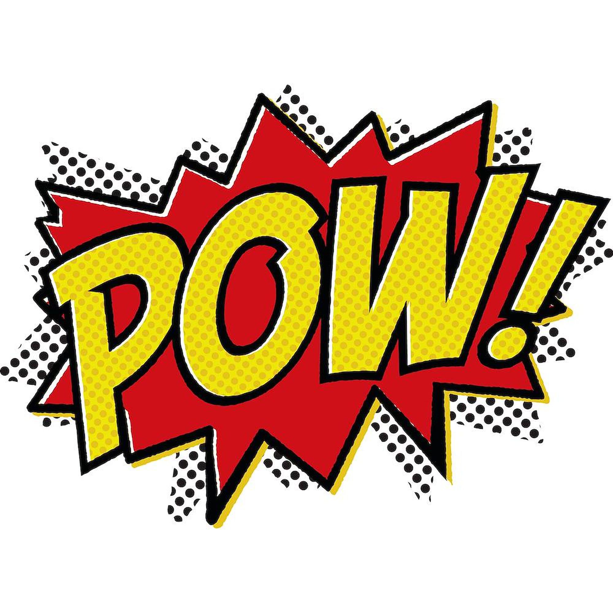 POW! 11 oz (325 ml) Ceramic Coffee Mug - Fun Superhero Design for Office, Home & Gifts - Perfect for Tea, Hot Chocolate & Morning Coffee