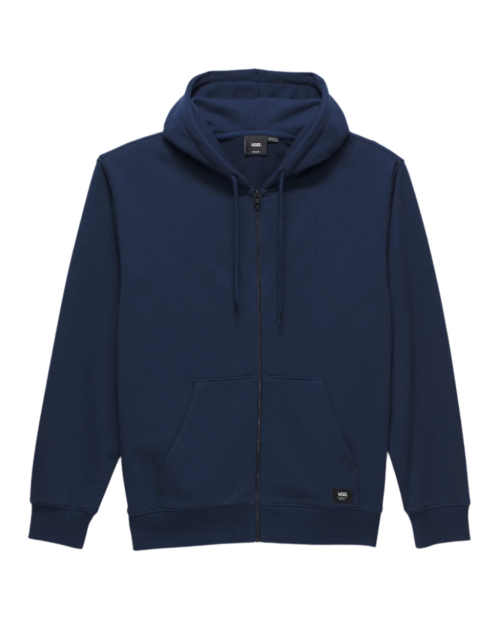VANS Original Standards Loose Full Zip Hoodie Dress for Women - Blue Casual Streetwear Outfit for Everyday Wear, College Campus Style & Urban Fashion