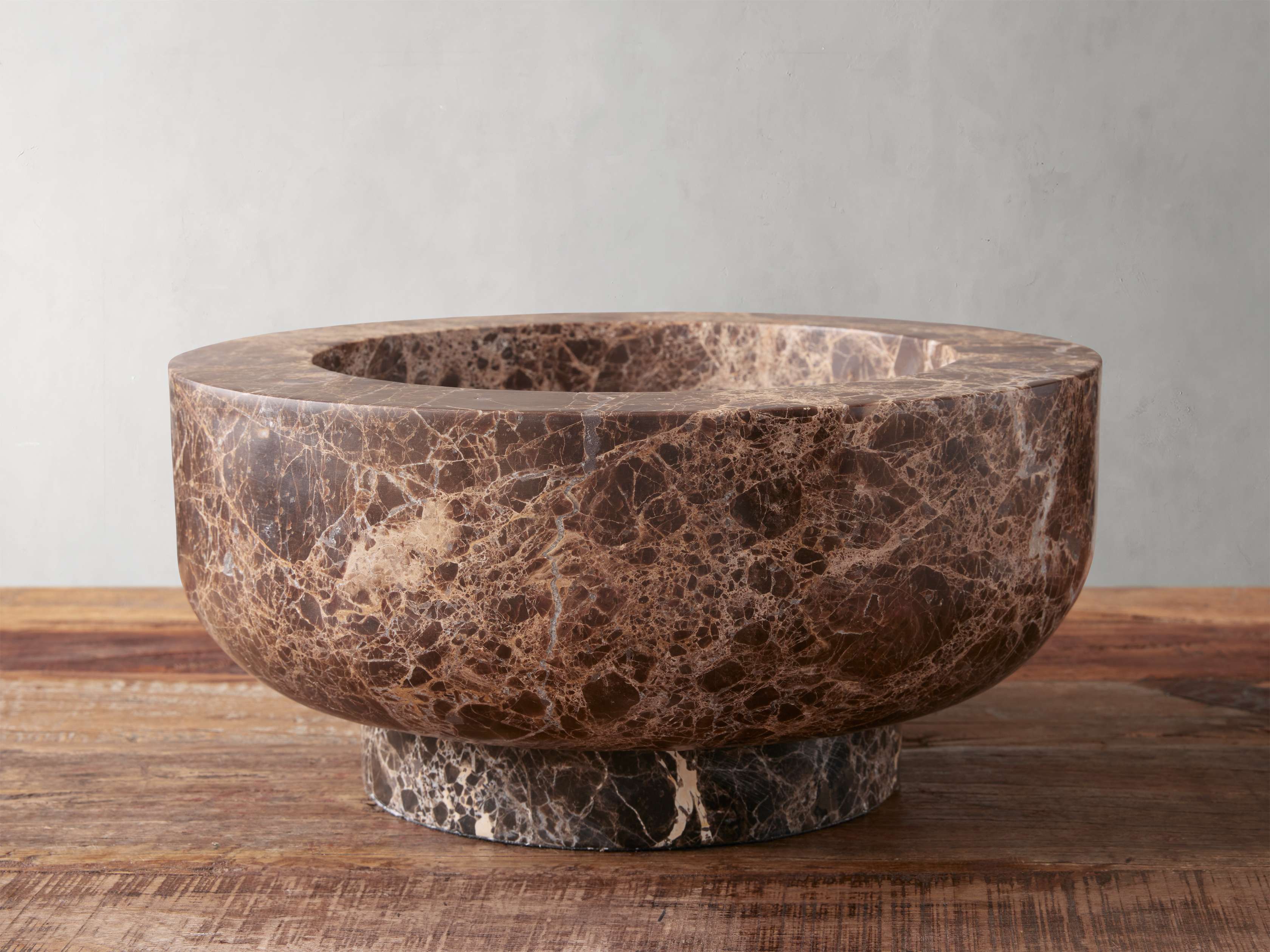 Aphra Footed Bowl - Elegant Ceramic Serving Bowl for Salads, Pasta, and Desserts - Perfect for Dining, Entertaining, and Home Decor