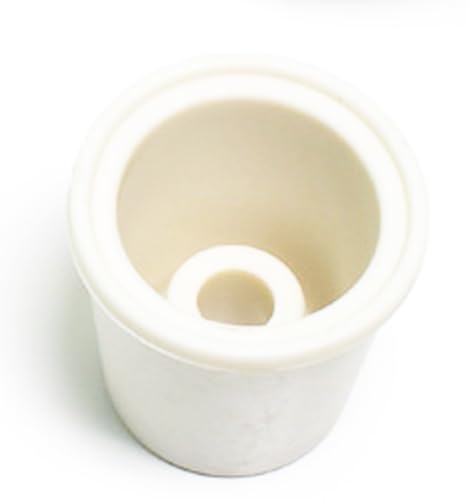 Universal Small Drilled Carboy Bung - Perfect for Homebrewing, Fermentation & Wine Making - Airtight Seal for Carboys, Demijohns & Fermenters