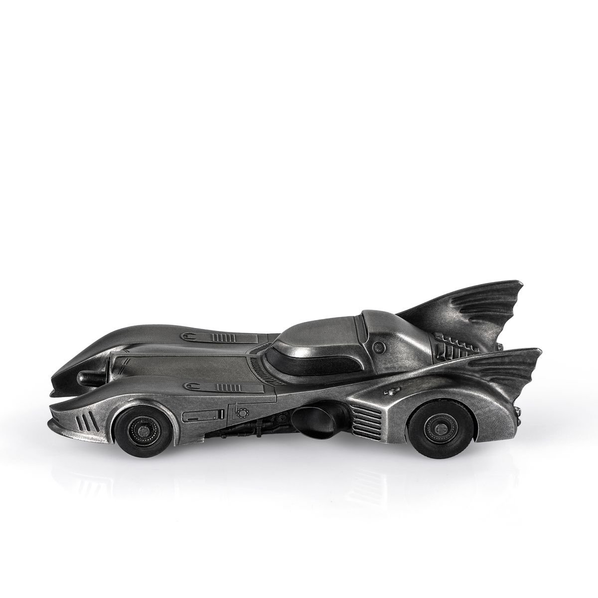 Royal Selangor DC Collection Pewter Batman Batmobile Figurine - Handcrafted Collectible Gift for Superhero Fans, Home Decor & Office Display