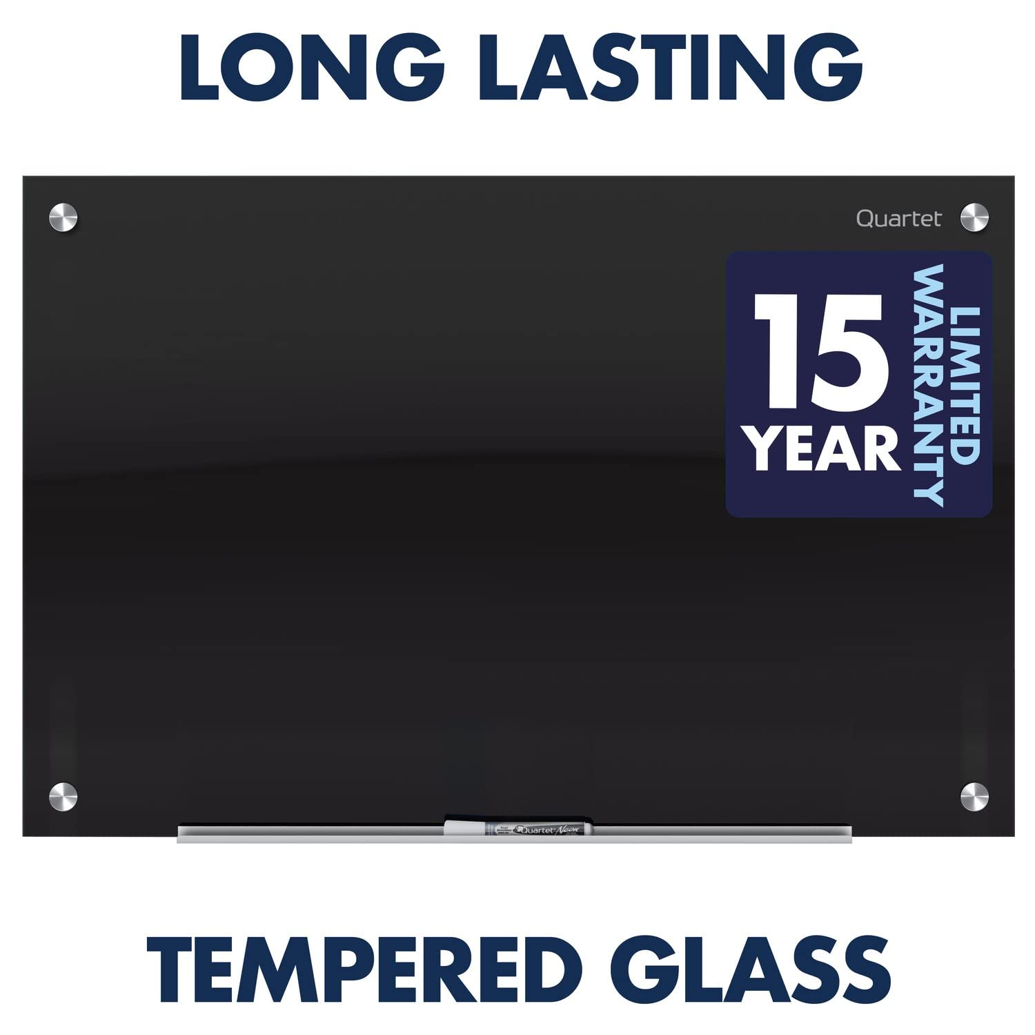 Quartet Magnetic Glass Whiteboard 72