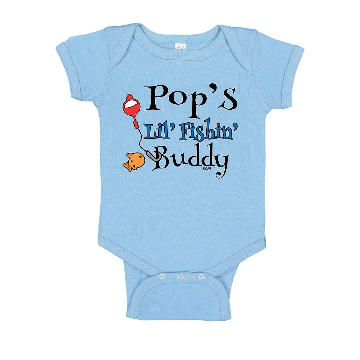 Baby Fishing Bodysuit - Cute Lil Fishin Buddy Gift for Newborns (Perfect for Outdoor Family Trips)