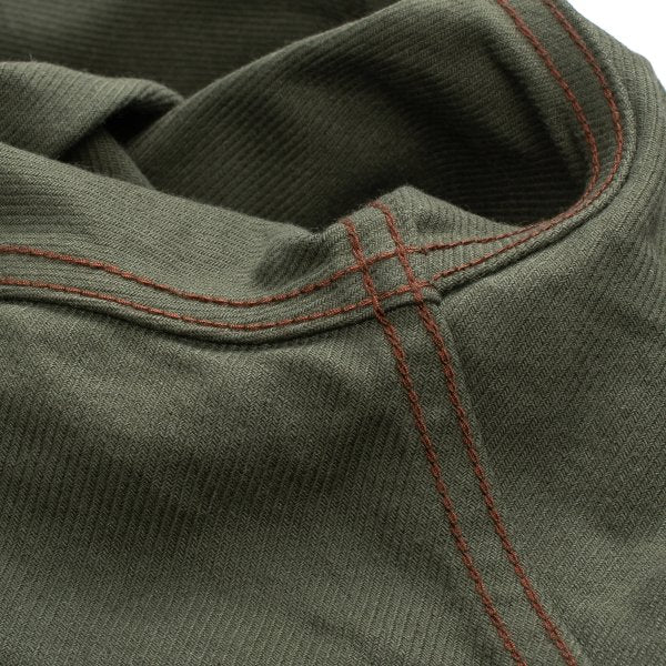 Iron Heart IHSH-235 13oz Military Serge Western Shirt - Olive Drab | Heavyweight Denim Workwear for Men | Perfect for Ranch Work, Outdoor Adventures & Casual Style