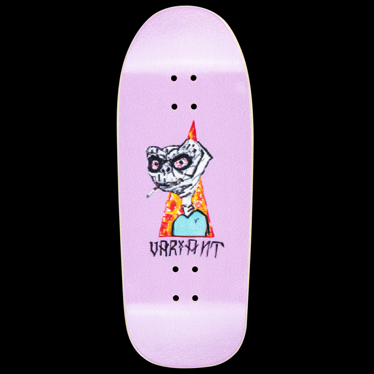 Variant Fingerboard Deck - Enemy Alien Lavender Color Professional Skateboard for Tricks & Stunts | Perfect for Skateboarding Enthusiasts & Street Performers