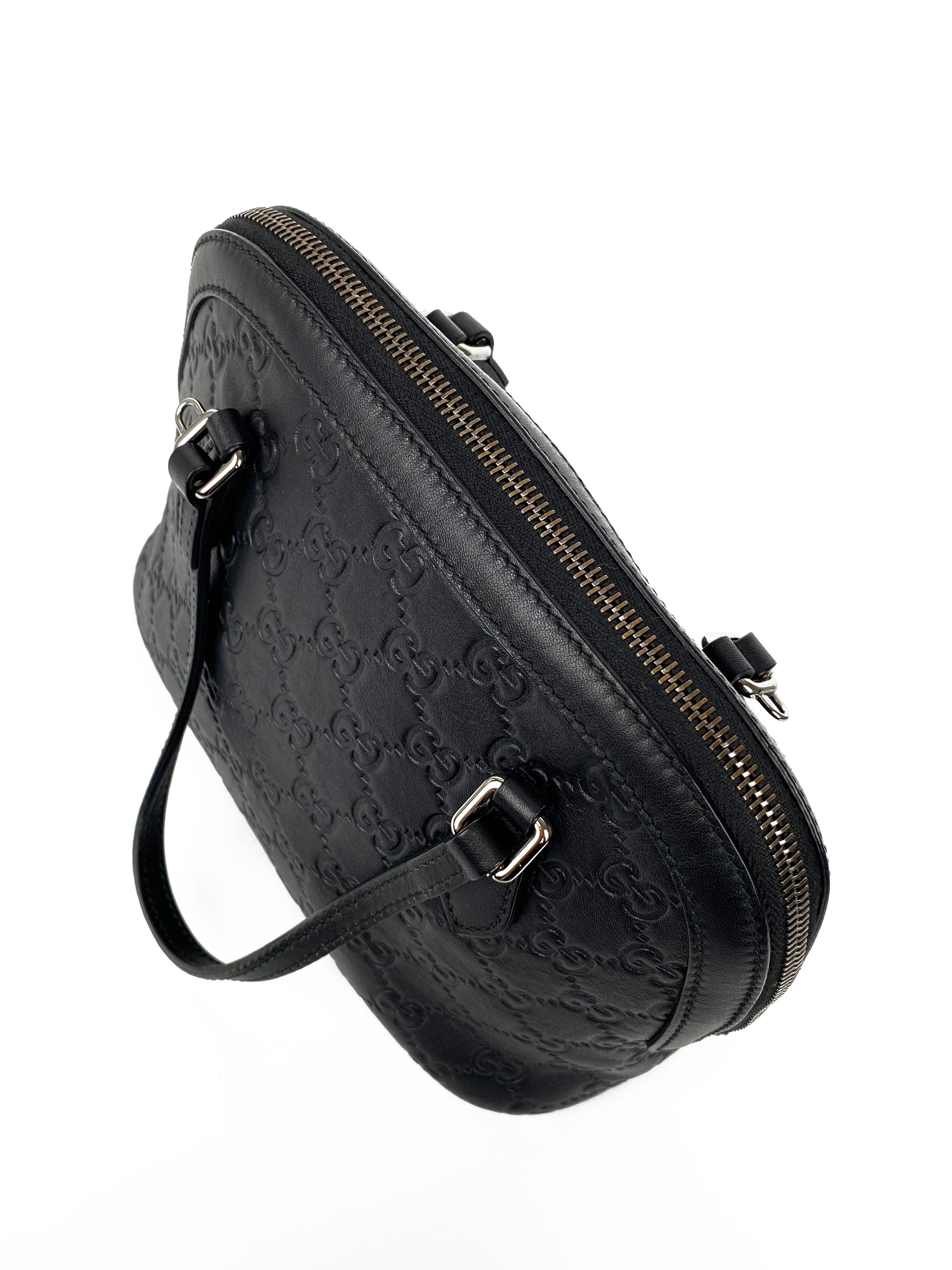 Gucci GG Marmont Small Shoulder Bag for Women - Black Leather Crossbody Purse with Gold Chain Strap, Perfect for Date Night, Work & Travel