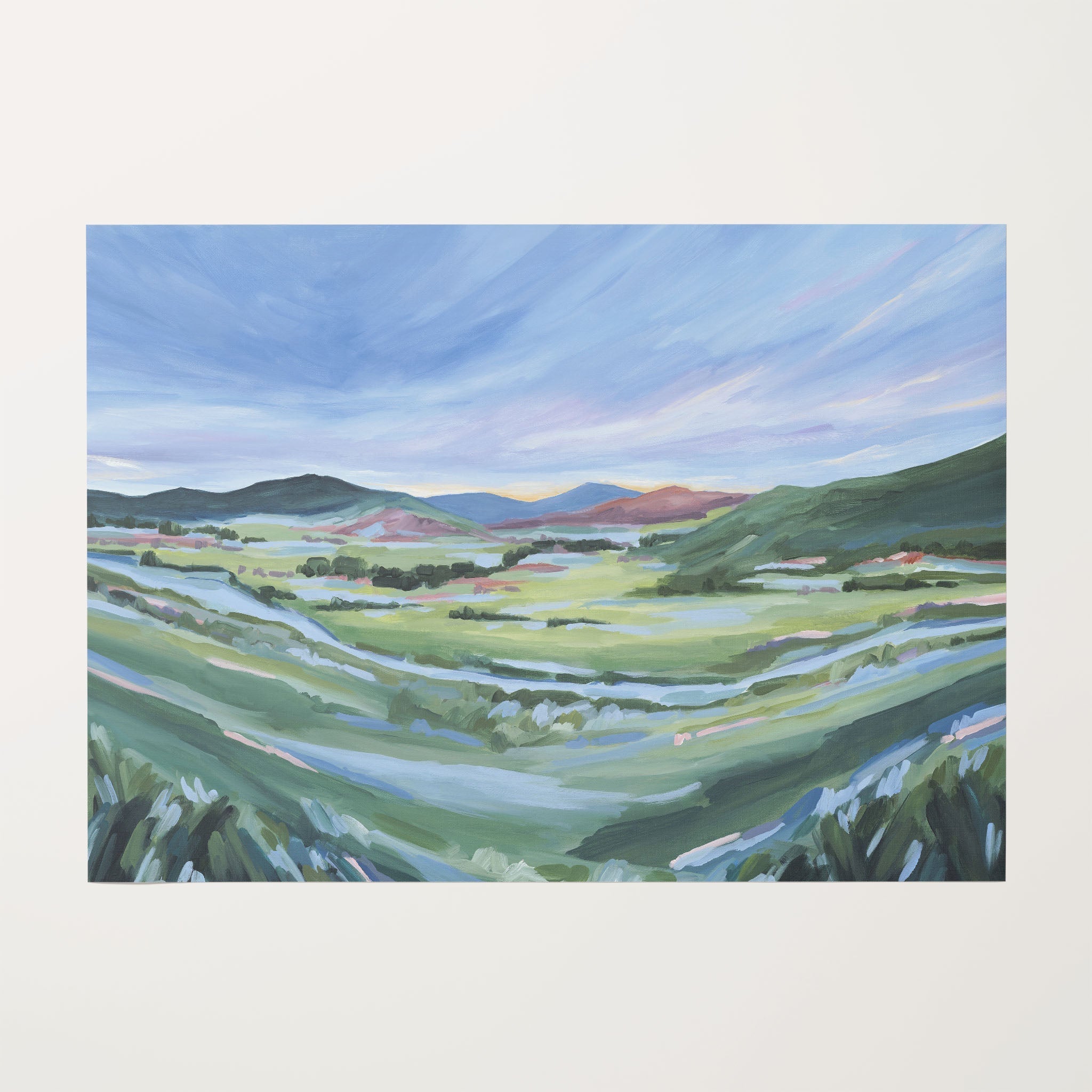 Loveland Art Print - Beautiful Wall Decor for Home, Office & Gifts - Perfect for Living Room, Bedroom & Wedding Presents