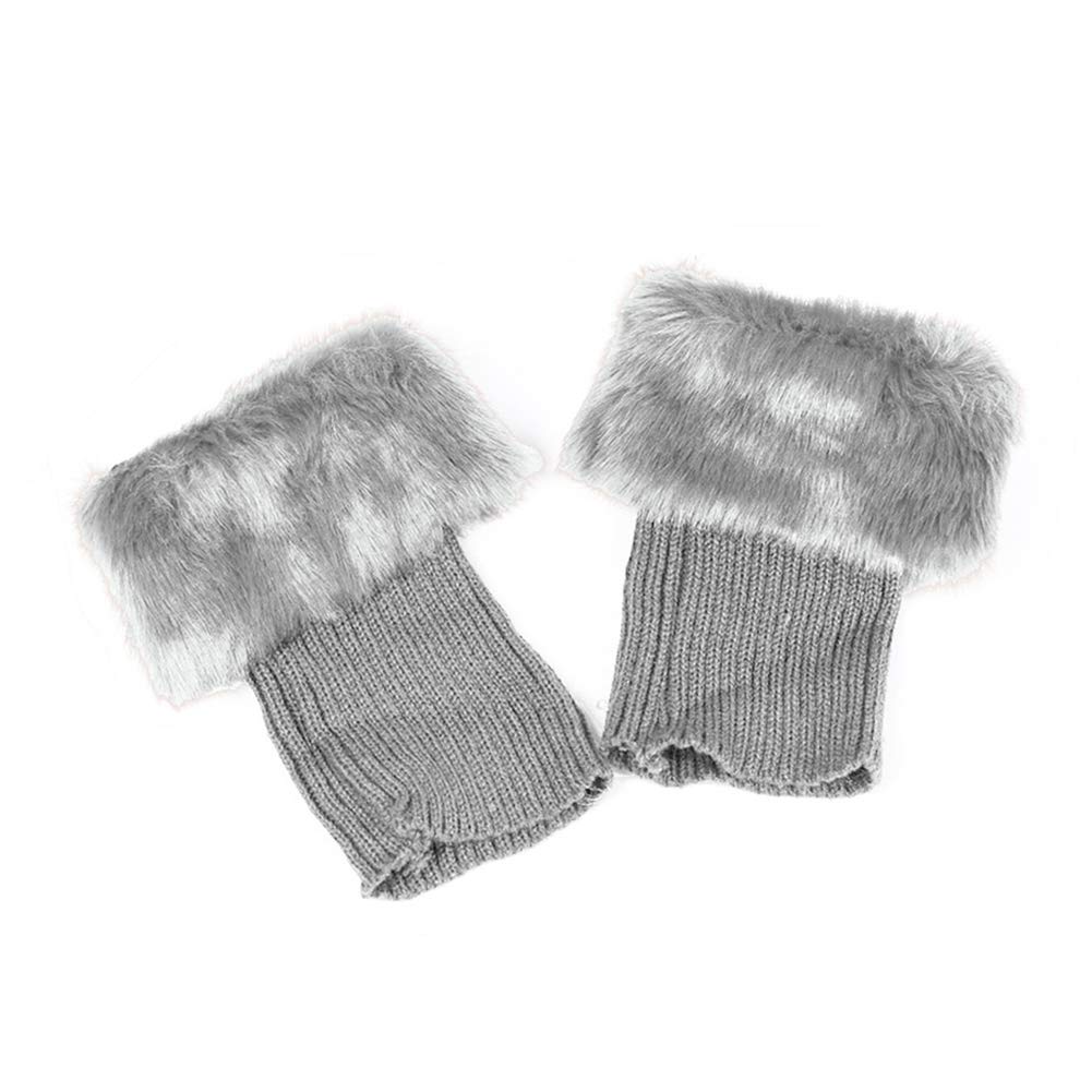 GLOA Women's Crochet Knit Leg Warmers - Stylish Boot Cuffs & Socks for Winter Fashion, Dance, Yoga, and Outdoor Activities