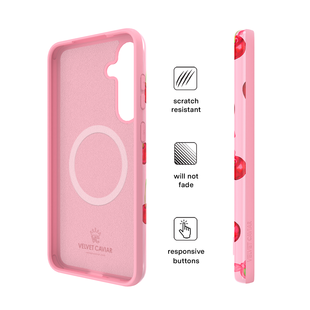 Samsung Galaxy Phone Case with Sweet Cherry Design - Stylish & Protective Cover for Everyday Use
