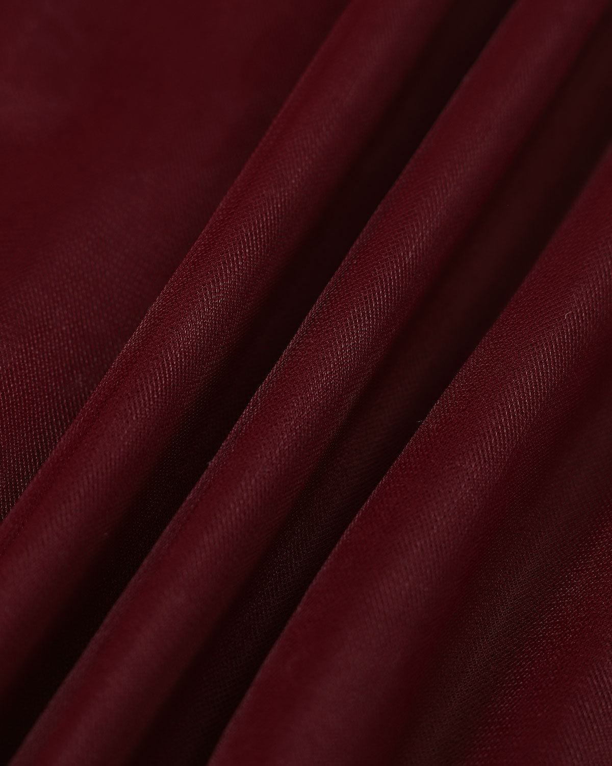 Elegant Wine Red V-Neck Mesh Wrap Maxi Dress for Women - Perfect for Evening Parties, Weddings & Special Occasions