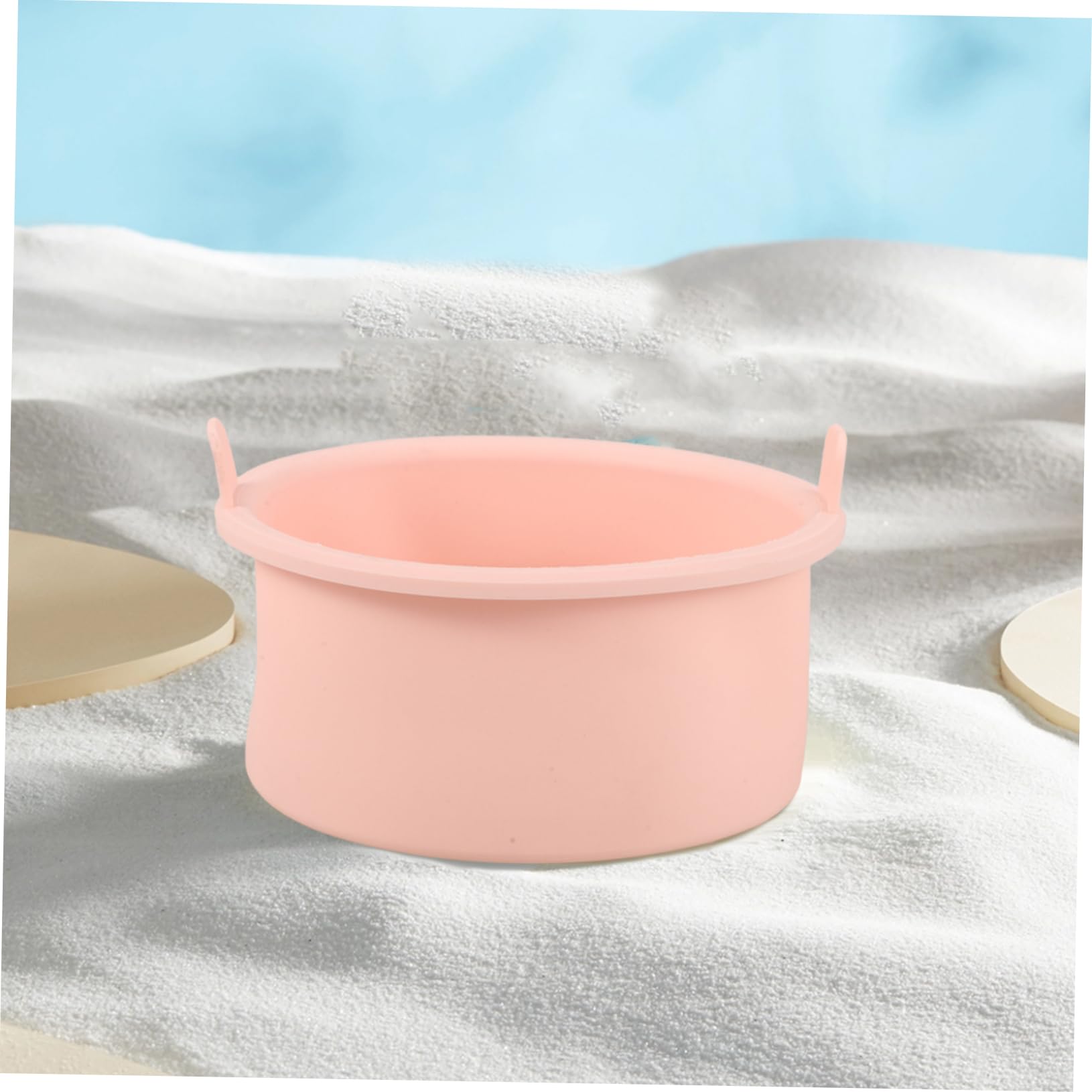 Minkissy Silicone Wax Melting Bowl - Pink Inner Pot for Wax Warmer, Hair Removal Wax Heater, Wax Bean Melter - Perfect for Salon, Spa & At-Home Hair Removal Waxing
