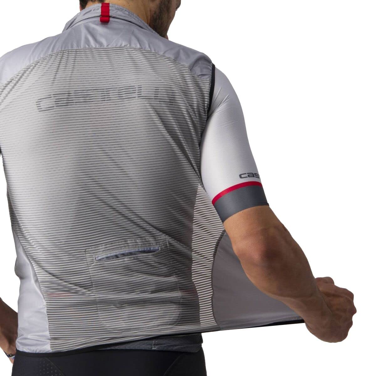 CASTELLI Men's Sporty Cycling Jersey - High Performance Bike Shirt for Road & Mountain Biking - Breathable & Moisture Wicking for Comfortable Rides