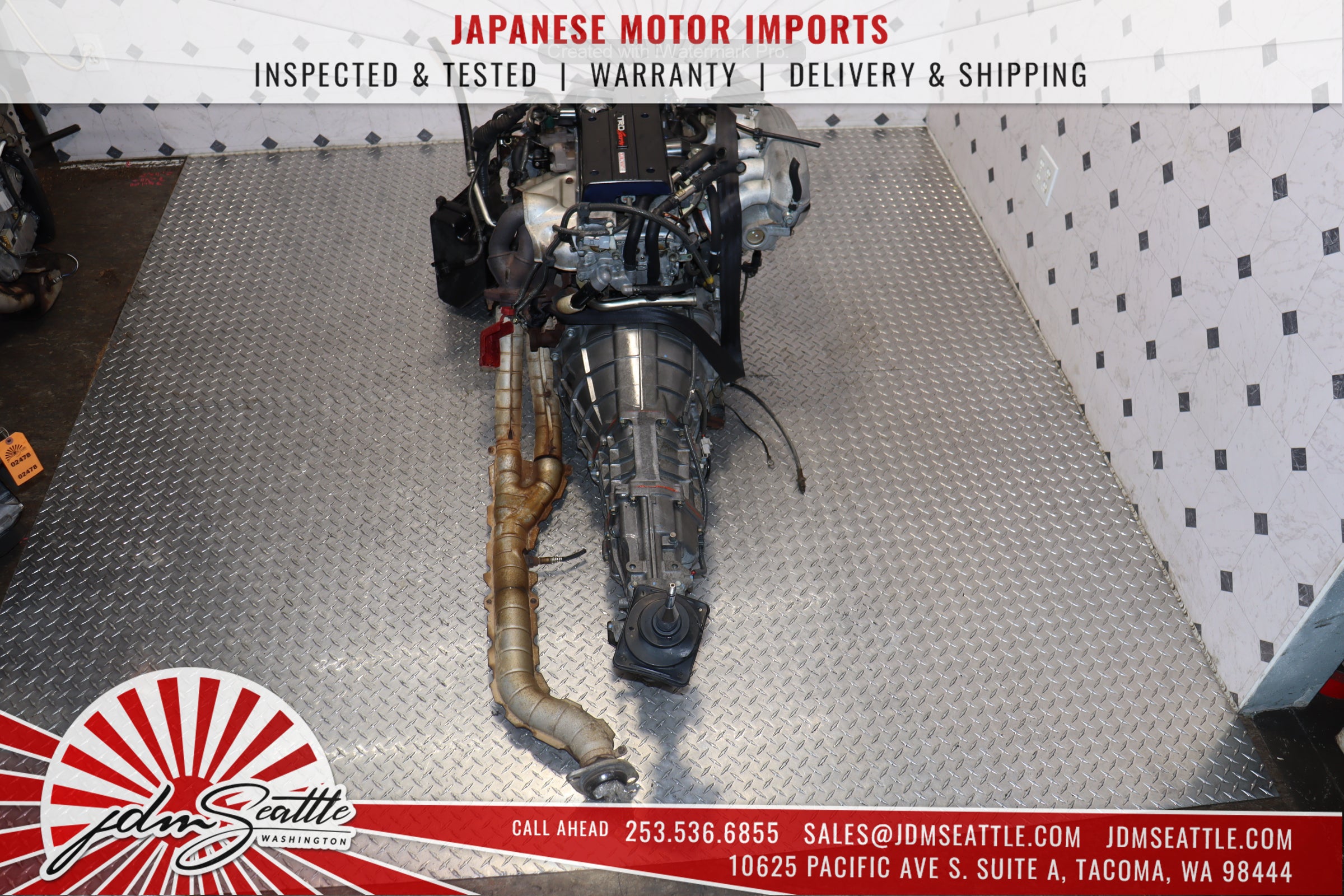 JDM BEAMS 3SGE TOYOTA ALTEZZA IS300 VVTI Engine with 6-Speed Manual Transmission - Performance Upgrade for Racing & Drifting