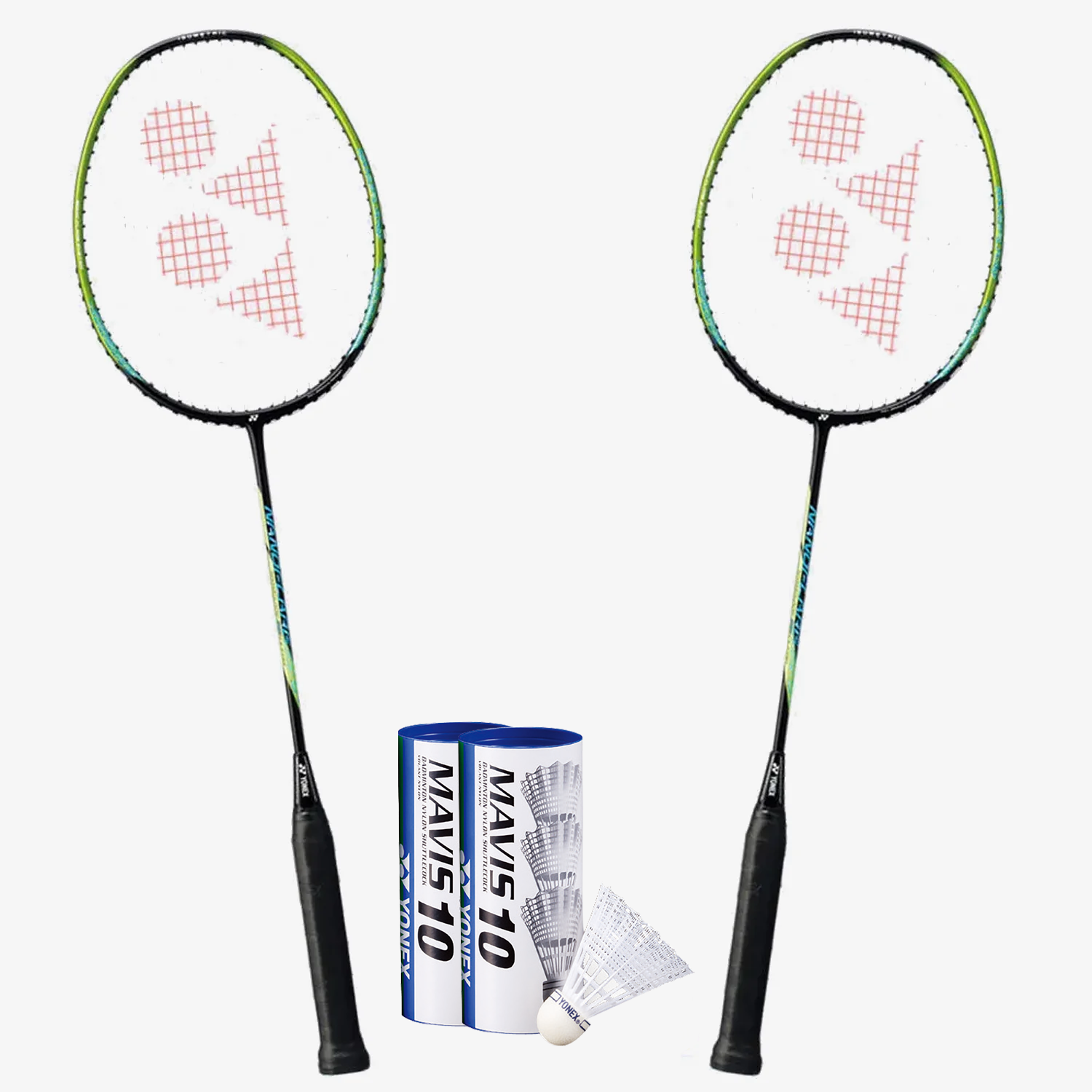 Yonex Nanoflare 001 Clear Green Badminton Racket Combo Set (250) - Perfect for Professional Players & Tournament Play