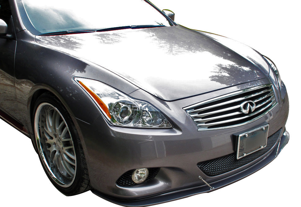 2008-2010 Infiniti G37 Front Bumper Lip Splitter - OEM Sport Style Spoiler (Part #1036040SP) | Enhances Aerodynamics & Aggressive Look for Street or Track Racing