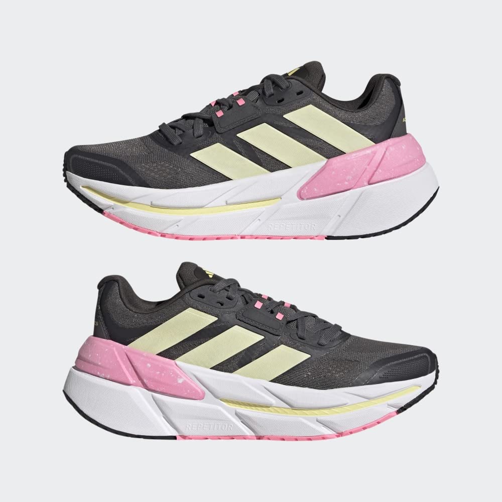 **Adidas Adistar CS Women's Running Shoes - Light Grey, Size 7 | Cushioned Support for Long-Distance Running & Gym Workouts**